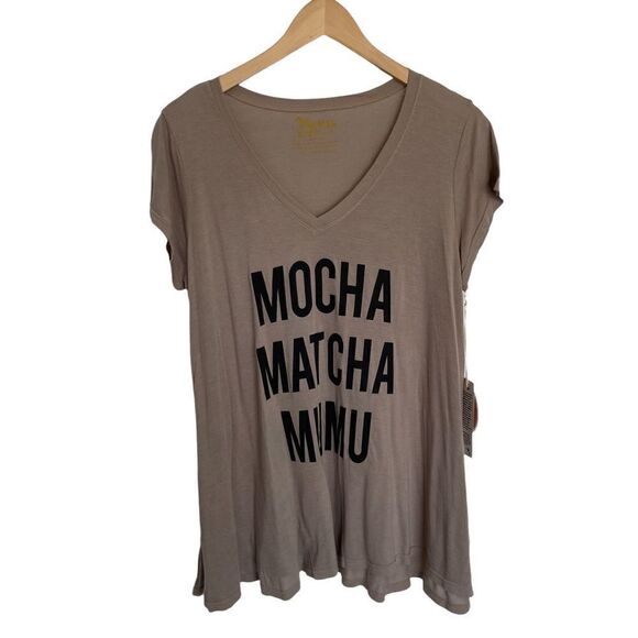 Show Me Your Mumu Hetland Mocha Matchu Mumu T-Shirt - Picture 2 of 7